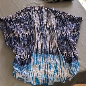 Aeropostale bathing suit coverup cardigan